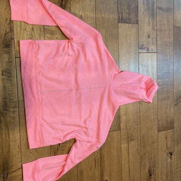 light pink zip up sweater from old navy, it’s a large and meant for girls - Picture 2 of 2